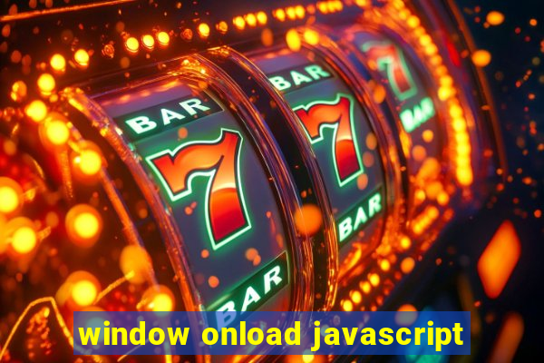 window onload javascript